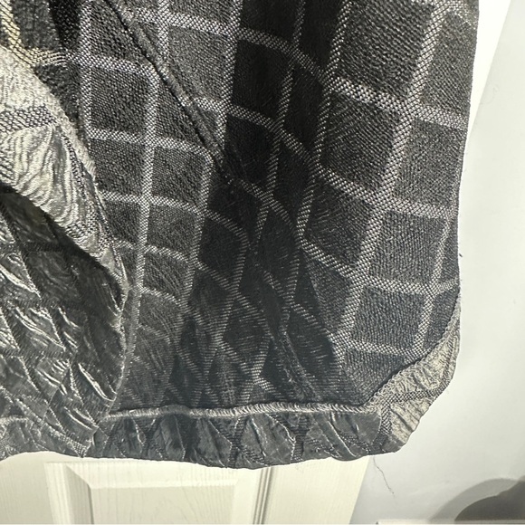 Coldwater Creek petite med. button front jacket, gray, long sleeve, spring - Picture 4 of 10